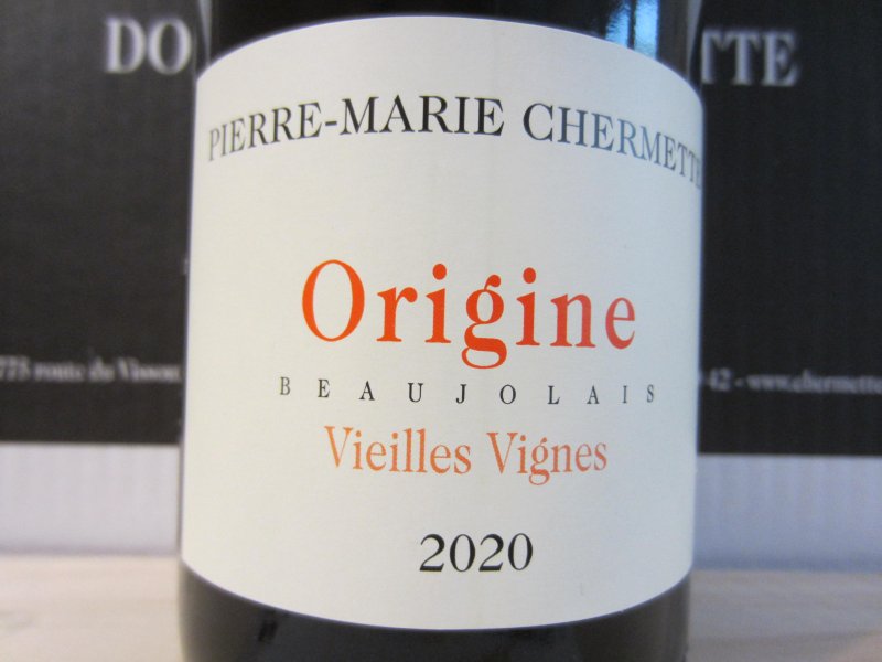 2020 Beaujolais "Origine" Vieilles Vignes